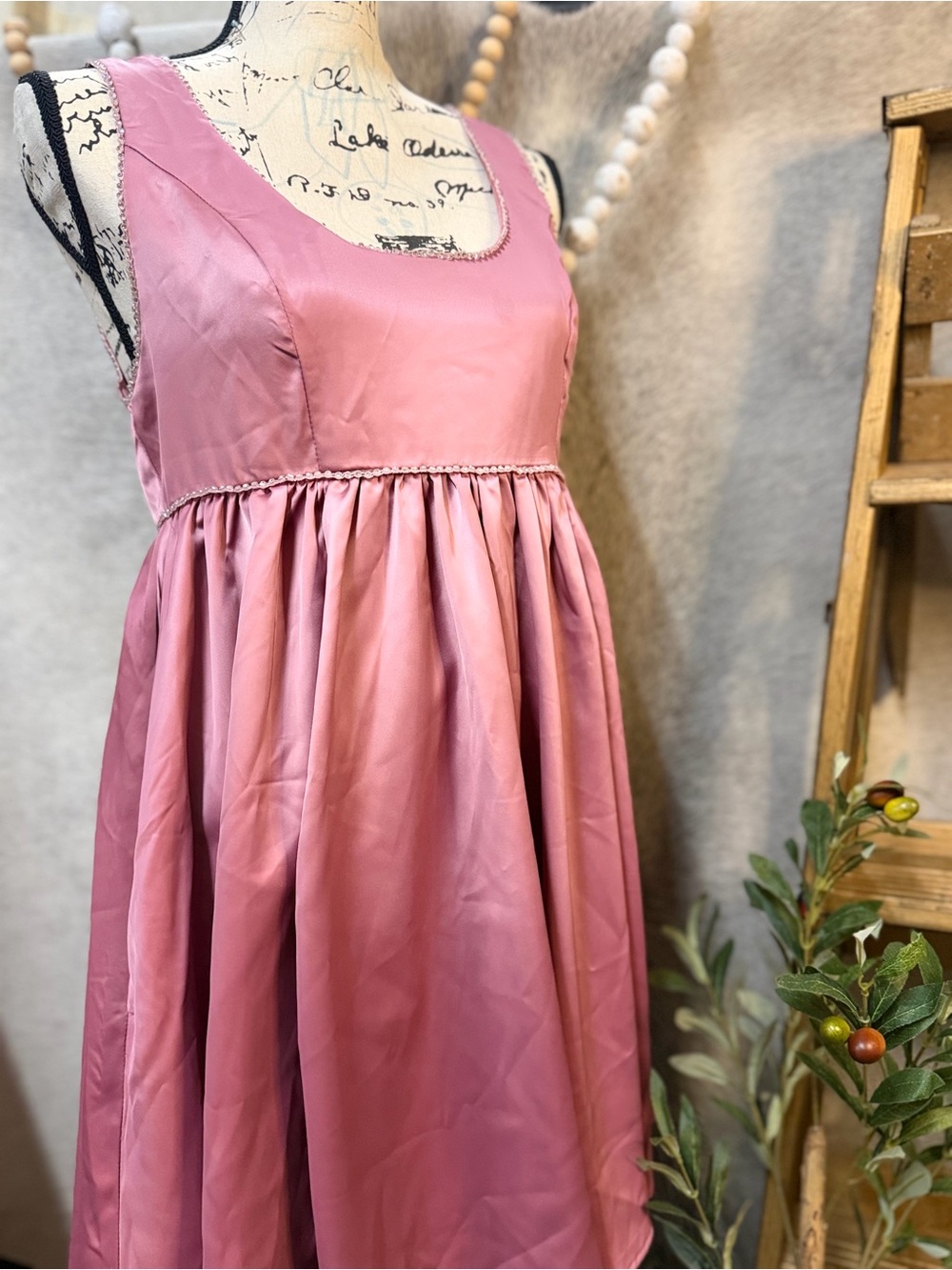 Mustard Seed Rose Pink Sleeveless Party Dress woman’s size small